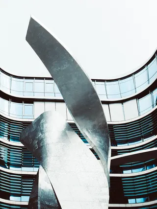 德国，慕尼黑，城市景观，建筑，建筑，结构，最小，透视