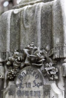 建筑，建筑，墓碑，玫瑰，墓地，砖石，记忆，石头