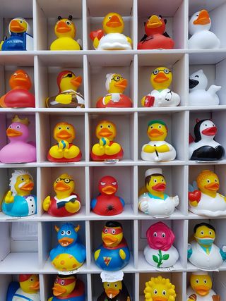 收藏，明亮，可爱，颜色，乐趣，多色，玩具，大组物体