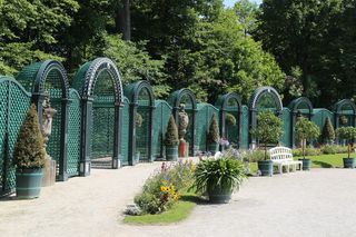 花园, 植物, 公园, 城堡, 城堡公园, 应用, 池塘, 冬宫拜罗伊特