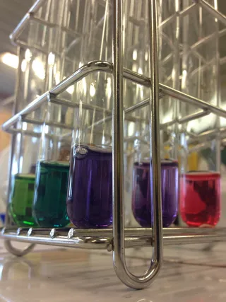 化学，颜色，化学，管，生物，设备，实验，玻璃