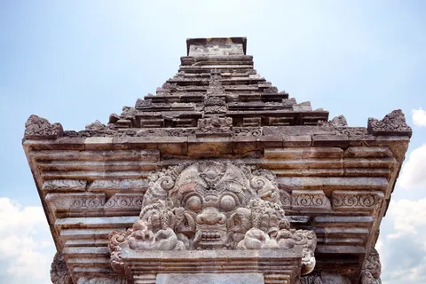 古代，建筑，文化，石头，雕塑，旧，户外，爪哇