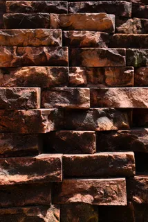 迈森,越南,结构,石头,墙,背景,对比,红石 迈森,越南,结构,石头,墙,背景,对比,红石