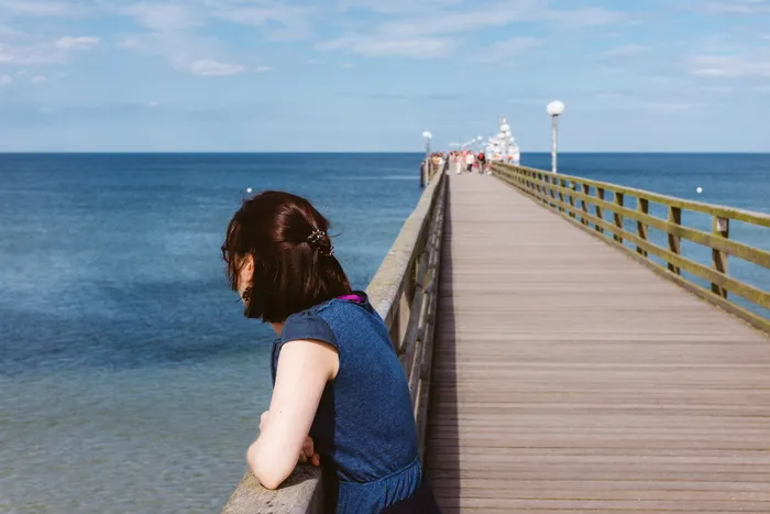女孩与大海