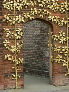 建筑,盖茨,路径,汉普顿,法院,宫殿,英国,英国 建筑,盖茨,路径,汉普顿,法院,宫殿,英国,英国