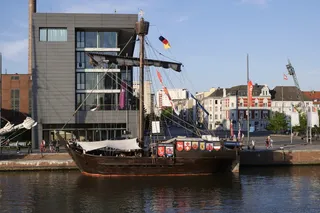 航运，船舶，cog船，不来梅的科格乌贝尼亚，水，建造结构，建筑，航海船