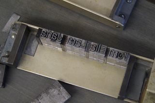 印刷，排版室，铅套，印刷，压力，古腾堡，假日计划，工艺