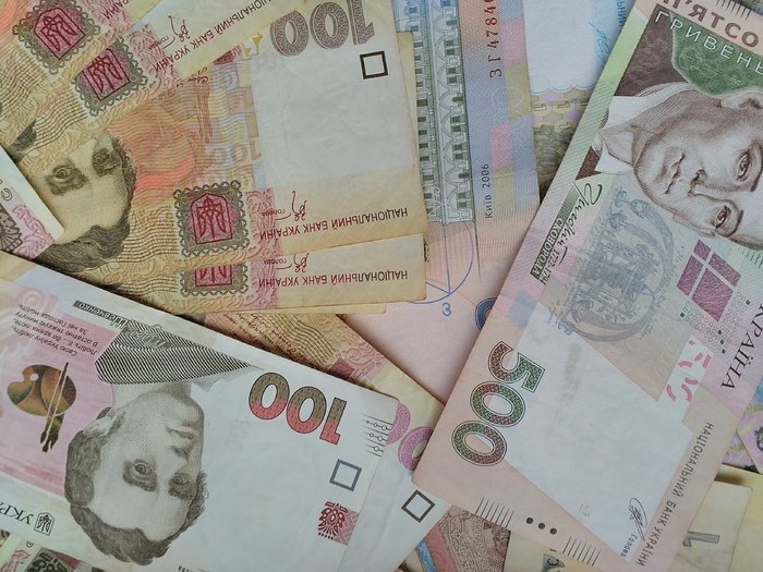 货币，现金，格里夫尼亚，乌克兰格里夫尼亚，比尔，乌克兰，金融，比尔