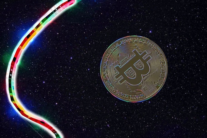 比特币、数字、货币、分散、匿名、电子、硬币、虚拟