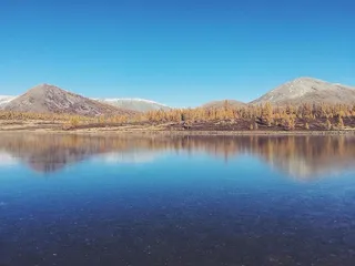 丘陵、湖泊、山脉、自然、池塘、倒影、海洋、雪峰
