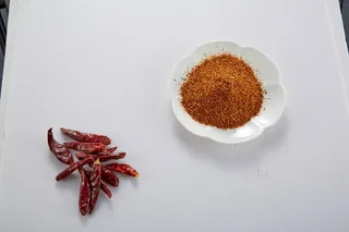 红辣椒，辣椒粉，调味品，食品和饮料，食品，室内，静物，香料