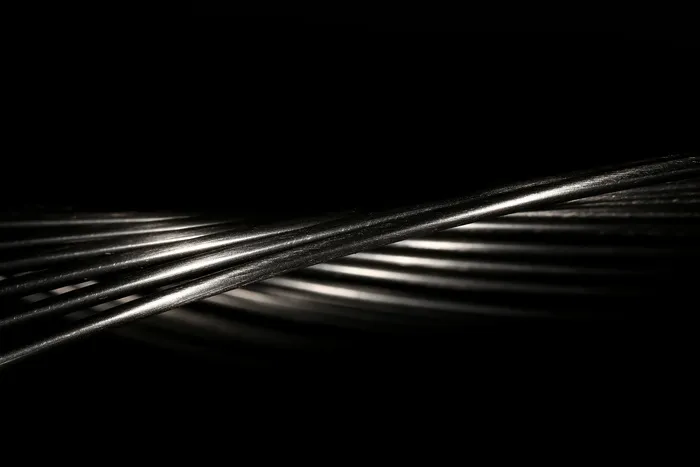 金属线，弯曲，铬，金属，抽象，黑色，装饰，艺术