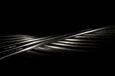 金属线，弯曲，铬，金属，抽象，黑色，装饰，艺术