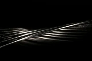 金属线，弯曲，铬，金属，抽象，黑色，装饰，艺术