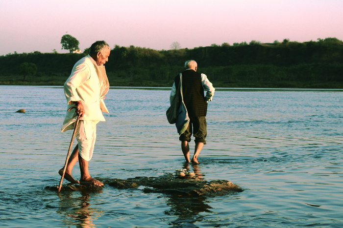 虔诚，神圣，信仰，宗教，崇拜，祈祷，水，两个人