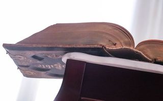 圣经，家庭圣经，基督教，神圣的，书，古代文本，旧圣经，神圣的