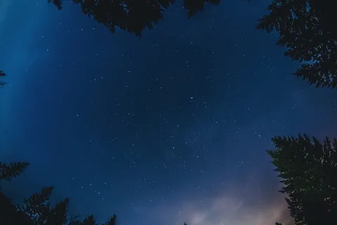 低角度恒星照片 低角度恒星照片