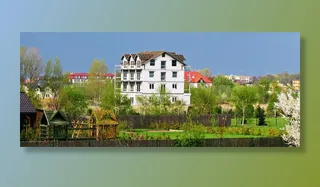 春季、建筑、景观、城市、相对湿度、绿色、建筑外部、建筑