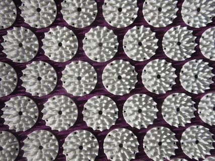 Akkumatte，图案，规则，圆，尖，几何，全框架，背景