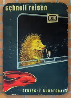 电子邮件标志，火车，快速旅行，历史，联邦铁路，搪瓷，盾牌，旧标志