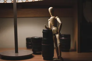 马那昆，木头，镜头，姿势，灯，光，桌子，乐趣