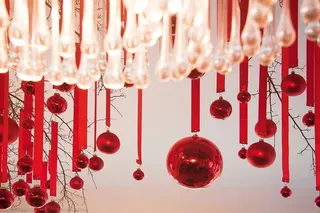 采购产品球，红色，乐队，圣诞饰品，玻璃，玻璃滴，灯，珠宝