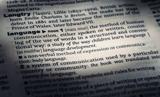字典、语言、单词、书籍、文本、阅读、选择性聚焦、交流
