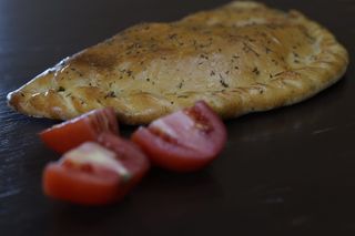 calzone，番茄，食品，番茄，潘，哈里纳，蔬菜，意大利