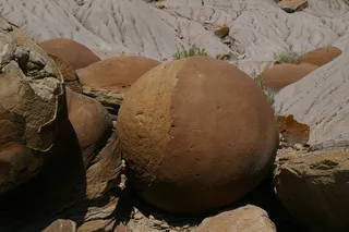 岩石，球体，自然，石头，地质学，地质学，国家公园，北达科他州