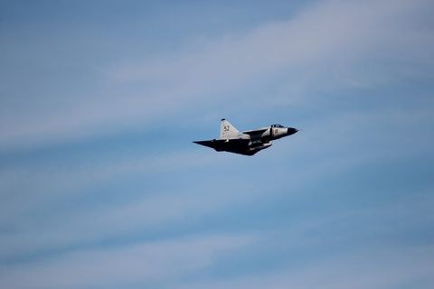 飞行，天空，飞机，航空，飞机，萨博，维根，航展