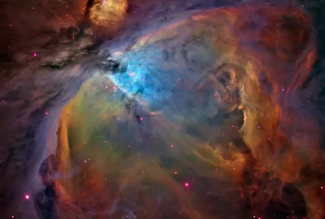 蓝色,橙色,星系照片,星系,照片,太空,雾,气体 蓝色,橙色,星系照片,星系,照片,太空,雾,气体