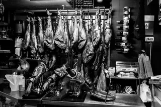 火腿，西班牙，食品，mediteran，市场，肉类，市场摊位，jamon