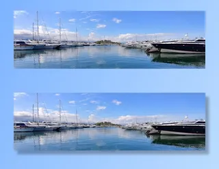 船舶、港口、海洋、天空云、地中海、安提比斯群岛、船只、旅行