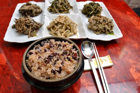 什锦开胃菜, 草药, ogokbap, 满月, 韩国, 食物, 食物和饮料, 厨房用具 什锦开胃菜, 草药, ogokbap, 满月, 韩国, 食物, 食物和饮料, 厨房用具