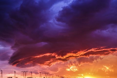 云，颜色，棉花，棉花，糖果，粉色，珊瑚色，紫色