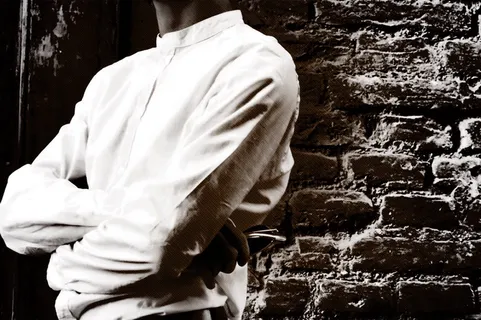 工作，坚定，成功，事业，时尚，筑墙特色，墙，男人