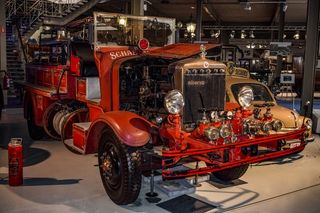 消防车、消防车、车辆、火灾、紧急情况、红色、救援、运输