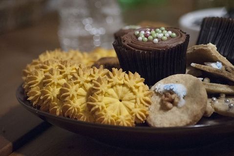 什锦、烘焙、特写、饼干、纸杯蛋糕、甜点、食品、糖果 什锦、烘焙、特写、饼干、纸杯蛋糕、甜点、食品、糖果