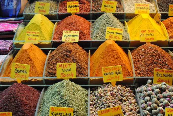 土耳其、mısırçarşsı、zoco、especias、istambul、spice、bazar、choice