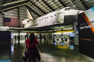 航天飞机，奋进号，加利福尼亚科学中心，航天飞机，运输，飞行器，运输方式，旅行