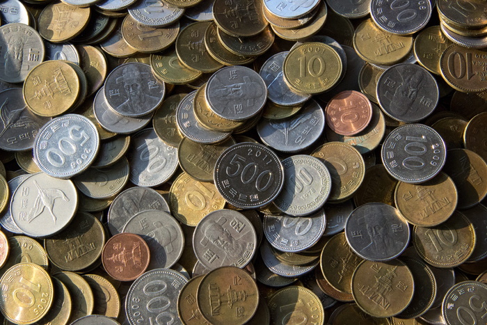 唐，硬币，现金，货币，韩国货币，货币，金融，大量物品