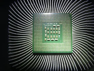 集成、cpu、处理器、技术、室内、图案、特写、无人