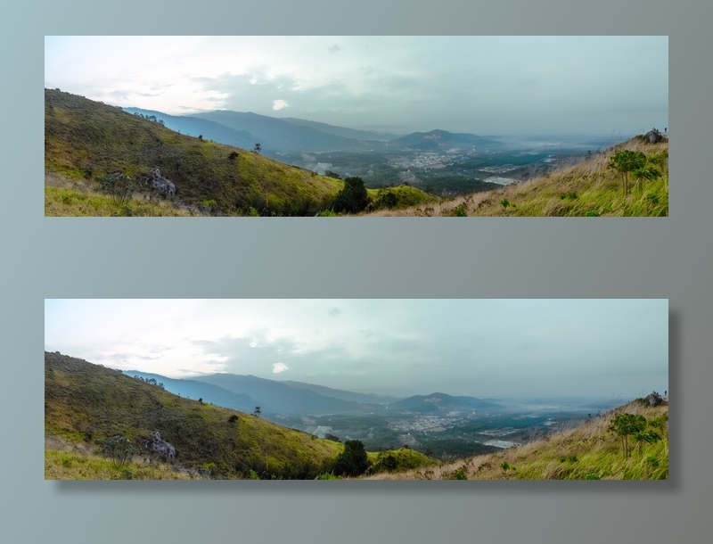 自然、景观、山脉、山峰、山峰、草地、天空、地平线