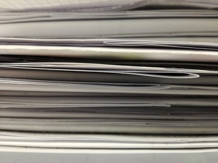 纸张、树叶、页面、读、写、文件、文件夹、堆栈