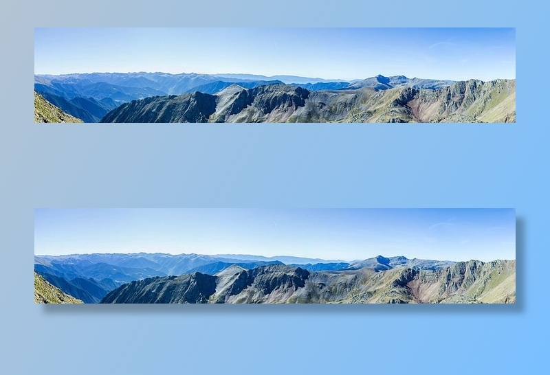 风景，山脉，山脉，自然，全景，天空，风景-自然，蓝色