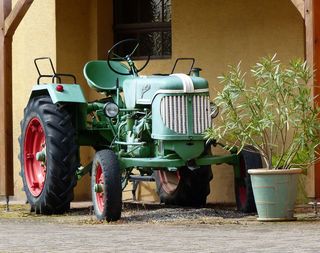 拖拉机，农业，老爷车，拖拉机，老爷车，商用车，车辆，工作机器