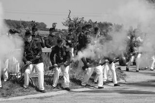 比利时，gerpinnes，holy rolende，拿破仑，民间传说，一群人，真人，男人