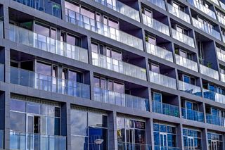 建筑、反思、建筑、现代、马克塔尔、鹿特丹、荷兰、荷兰