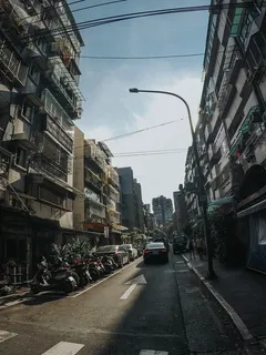 *，富锦街，本地，国际，街道，街道，下午，台北