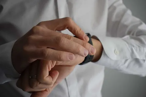 时间，手，手，人，手指，时间检查，人手，